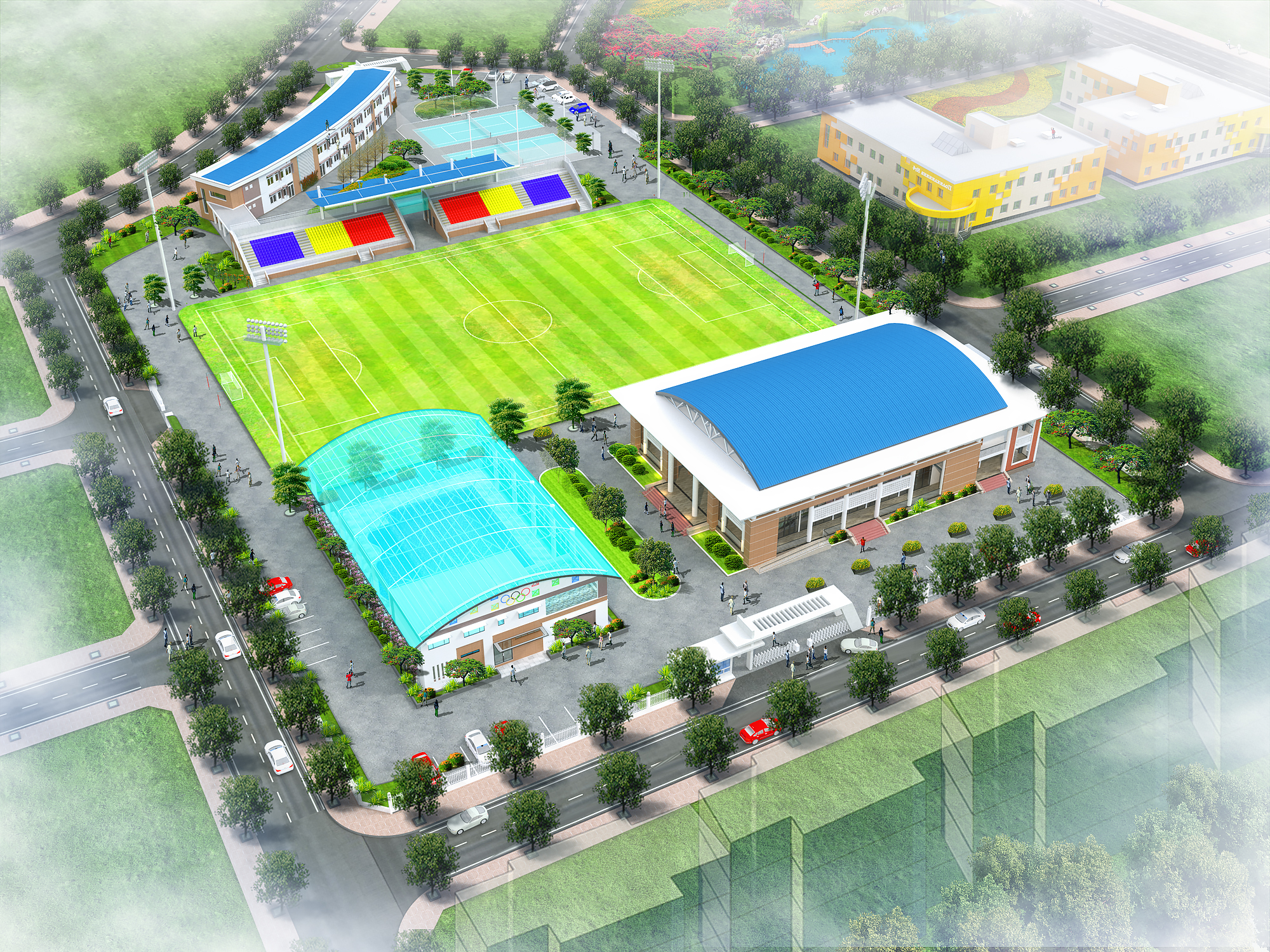 Đầu tư xây dựng Trung tâm văn hóa thể thao phường Đình Bảng, thị xã Từ Sơn